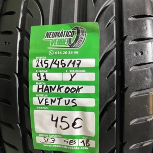 215 45 17 91Y HANKOOK VENTUS