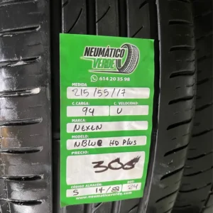 215 55 17 94V NEXEN NBLUE HD PLUS