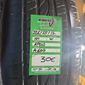 225 55 17 101W APLUS A607