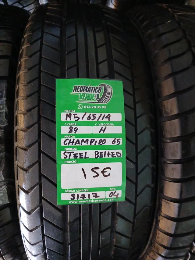 195 65 14 89H CHAMPIRO 65 STEEL BELTED