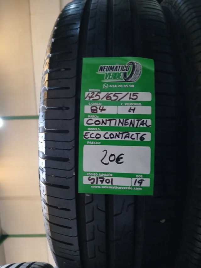 175 65 15 84H CONTINENTAL ECOCONTACT6