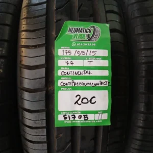 175 55 15 77T CONTINENTAL CONTIPREMIUMCONTACT2