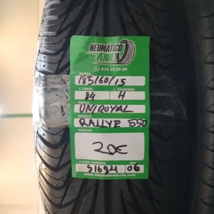 185 60 15 84H UNIROYAL RALLYE 550
