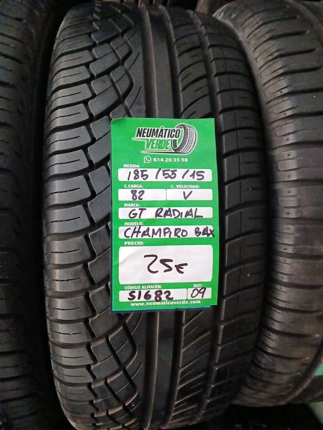 185 55 15 82V GT RADIAL CHAMPIRO BAX