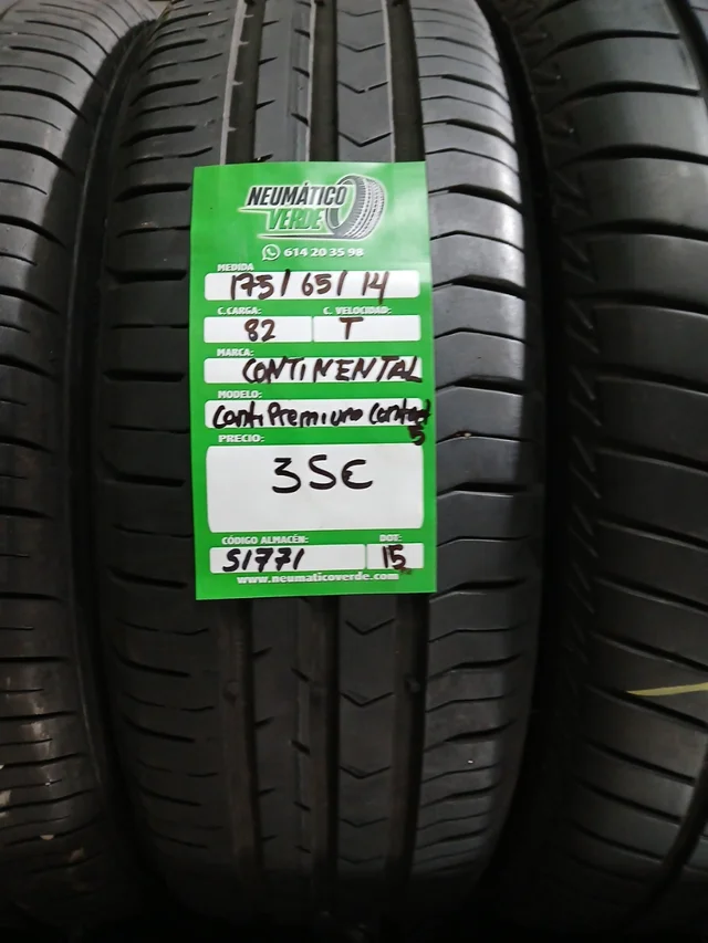 175 65 14 82T CONTINENTAL CONTIPREMIUMCONTACT5