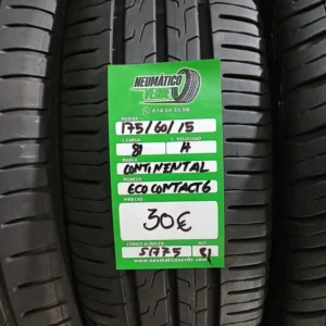 175 60 15 81H CONTINENTAL ECOCONTACT6
