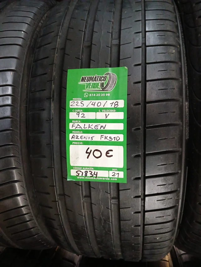 225 40 18 92V FALKEN AZENIS FK510