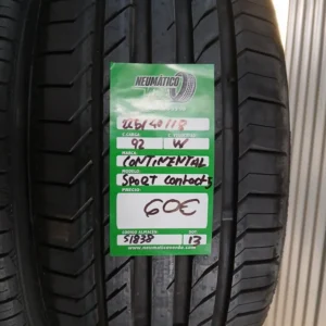 225 40 18 92W CONTINENTAL SPORT CONTACT5