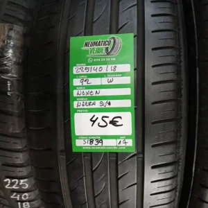 225 40 18 92W NEXEN NFERA SUV1