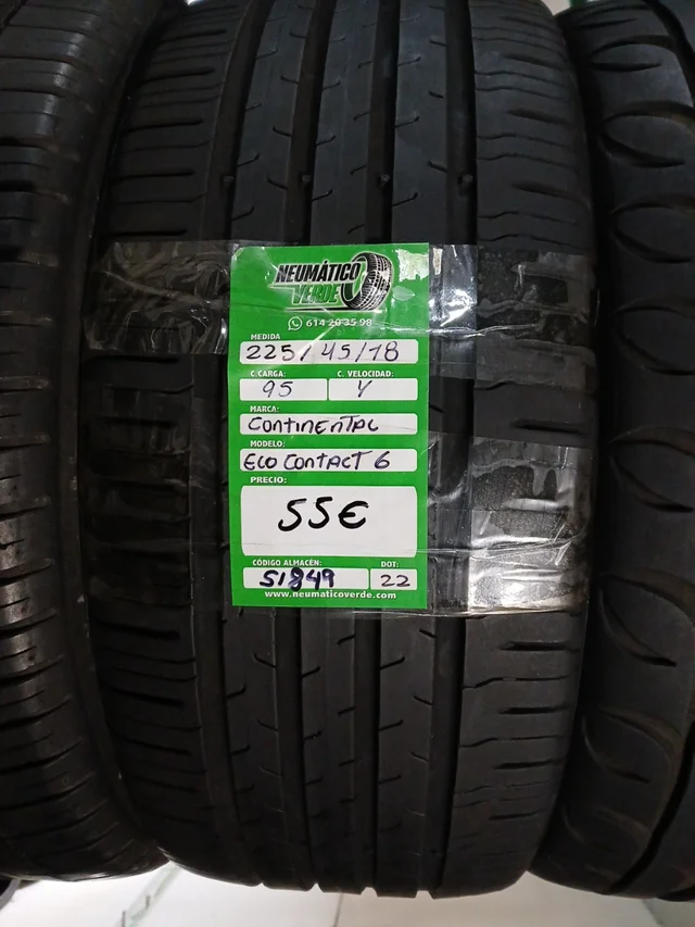 225 45 18 95Y CONTINENTAL ECOCONTACT6