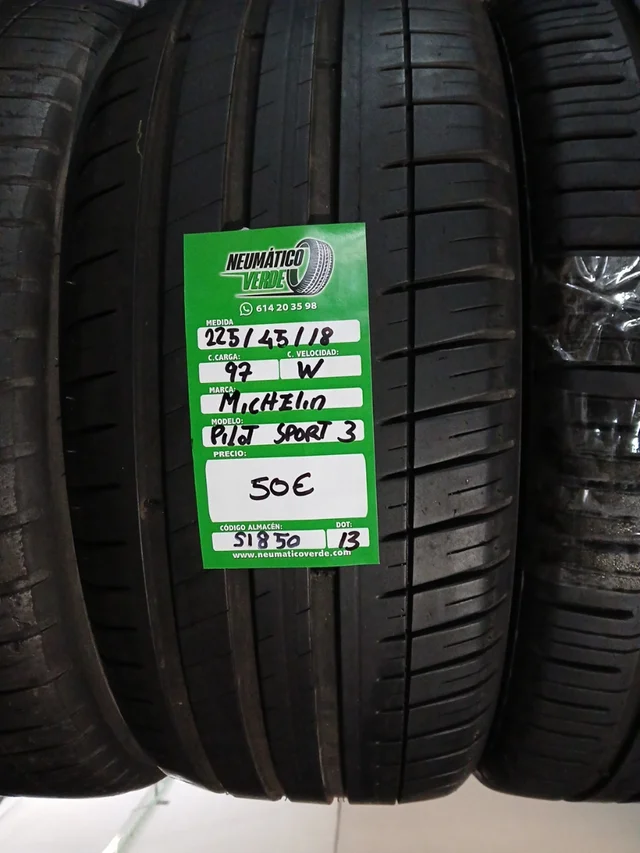 225 45 18 97W MICHELIN PILOT SPORT 3