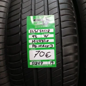 225 50 18 95W MICHELIN PRIMACY 3