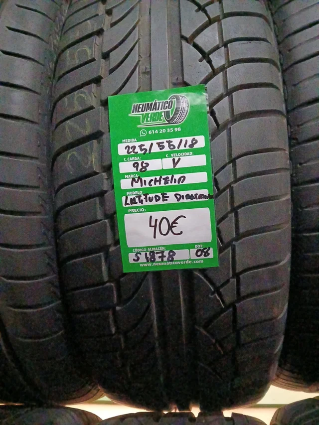 225 55 18 98V MICHELIN LATITUDE