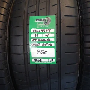 235 45 18 98W GT RADIAL SPORT ACTIVE