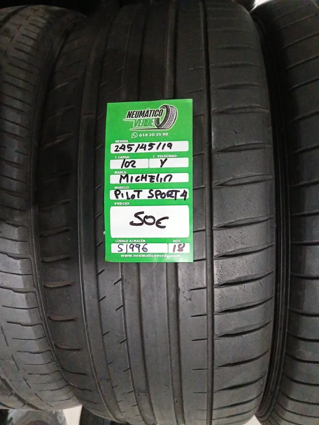 245 45 19 102Y MICHELIN PILOT SPORT 4