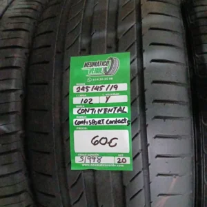 245 45 19 102Y CONTINENTAL CONTISPORTCONTACT