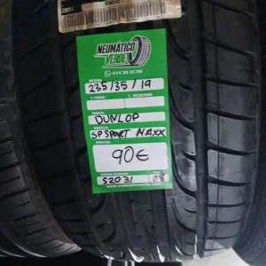 235 35 19 DUNLONP SPORT MAXX