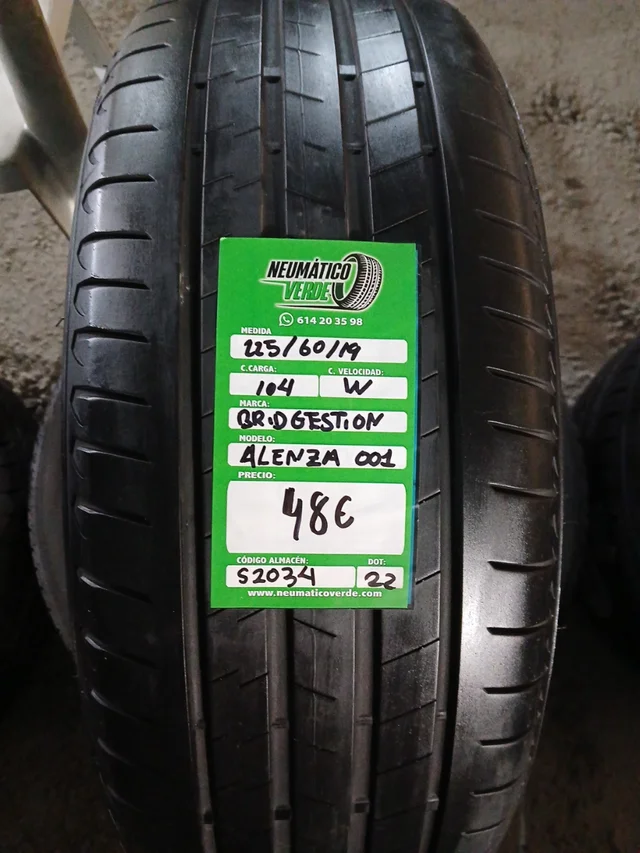 225 60 19 104W BRIDGESTONE ALENZA 001