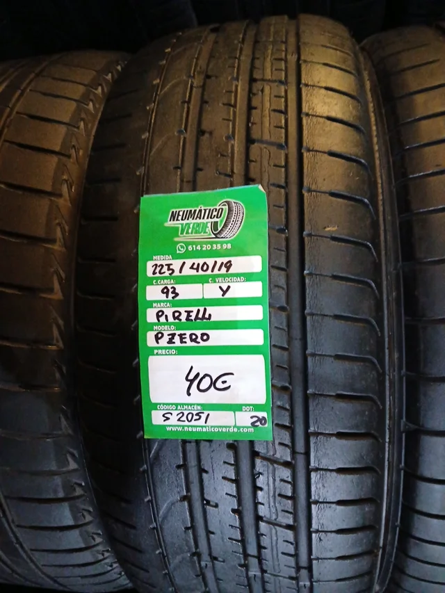 225 40 19 93Y PIRELLI PZERO