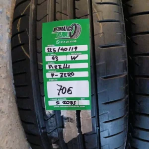 225 40 19 93W PIRELLI PZERO