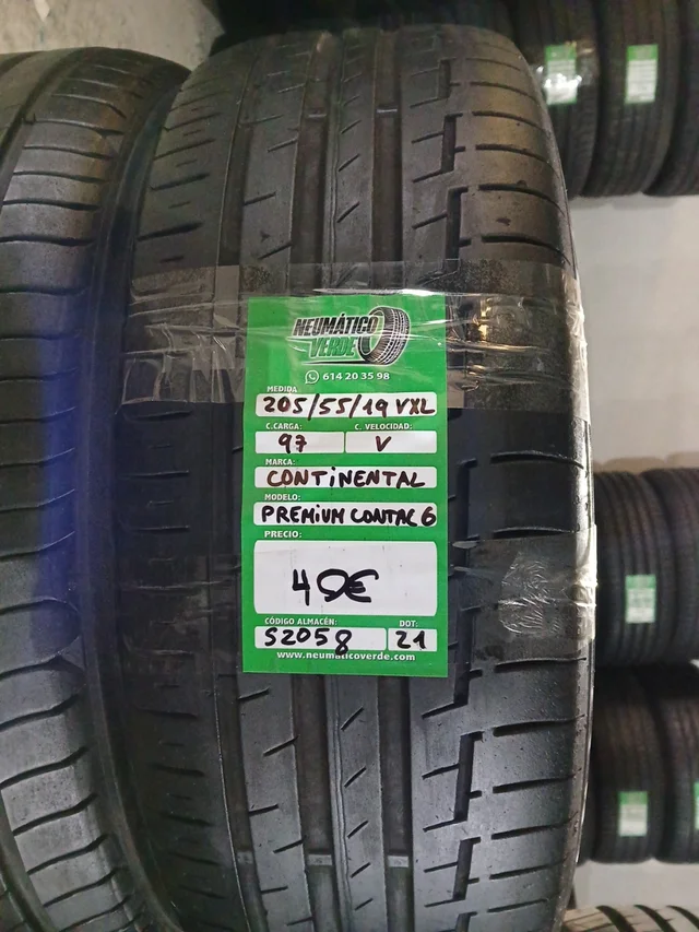 205 55 19 97V CONTINENTAL PREMIUMCONTAC6