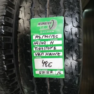 195 70 15 104/102H FIRESTONE VAN HAWK
