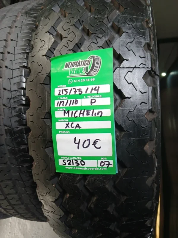 215 75 14 112/110P MICHELIN XCA