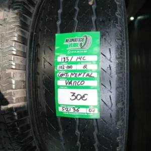 185 14 102/100Q CONTINENTAL VANCO