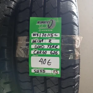 205 70 15 106/104R GOOD YEAR CARGO G26