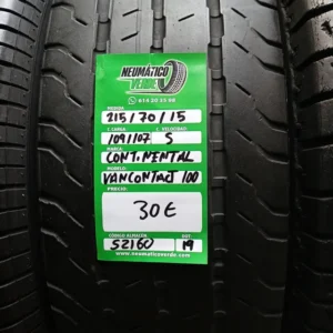 215 70 15 109/107S CONTINENTAL VANCONTACT 100