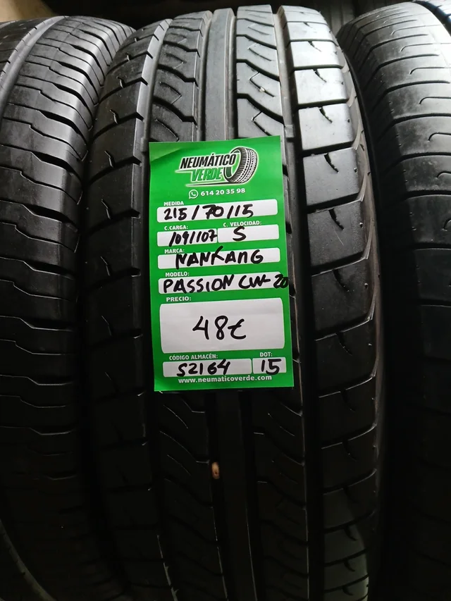 215 70 15 109/107S NANKANG PASSION CW-20