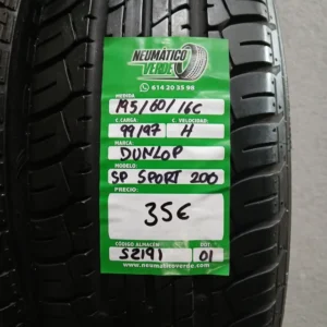195 60 16C 99/97H DUNLOP SP SPORT 200