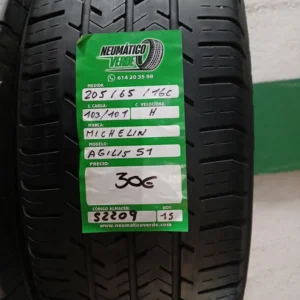 205 65 16 103/101H MICHELIN AGILIS 51