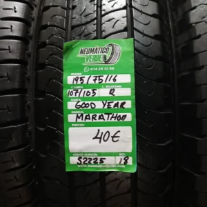 195 75 16 107/105R GOOD YEAR MARATHON