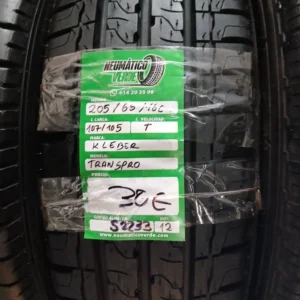 205 65 16 107/105T KLEBER TRANSPRO