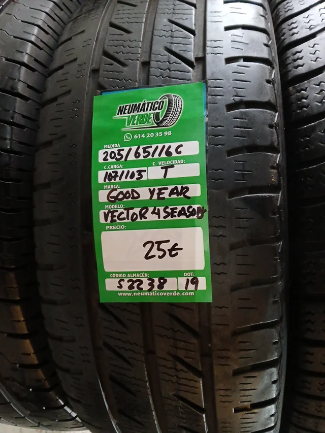 205 65 16 107/105T GOOD YEAR VECTOR 4 SEASONS