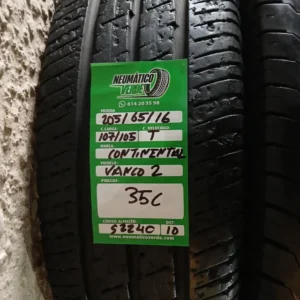 205 65 16 107/105T CONTINENTAL VANCO2