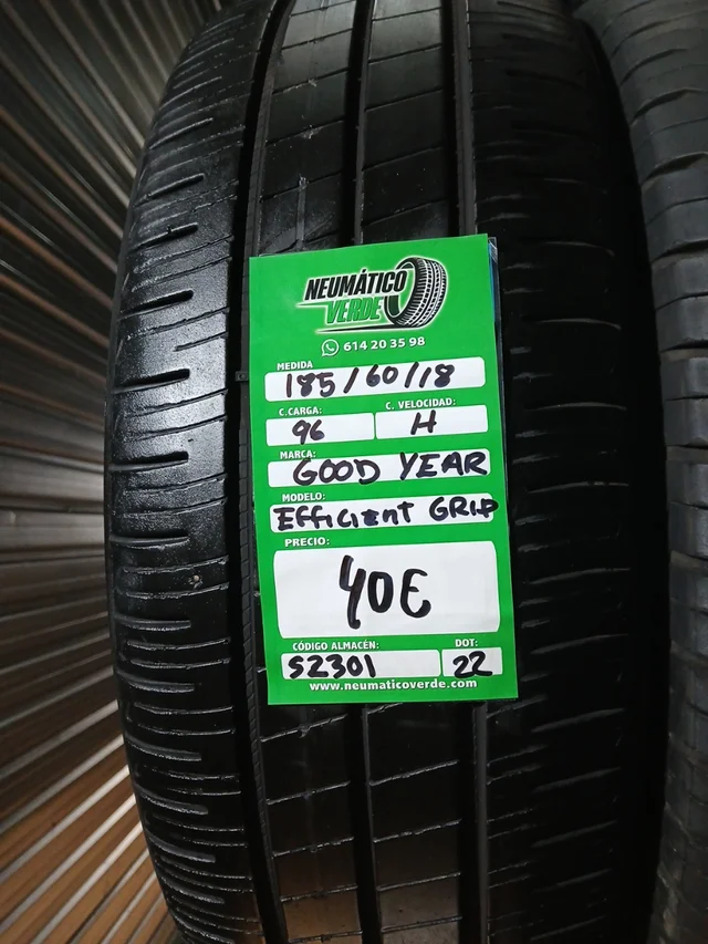185 60 18 96H GOOD YEAR EFICIENTEGRIP