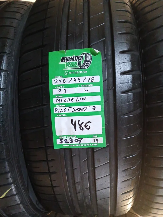215 45 18 93W MICHELIN PILOT SPORT 3 - Imagen 2