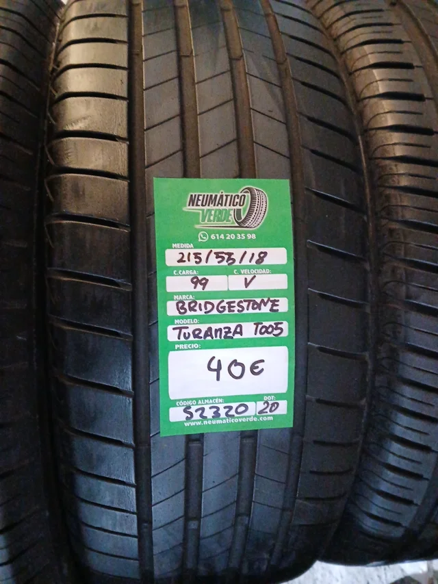 215 55 18 99V BRIDGESTONE TURANZA T005