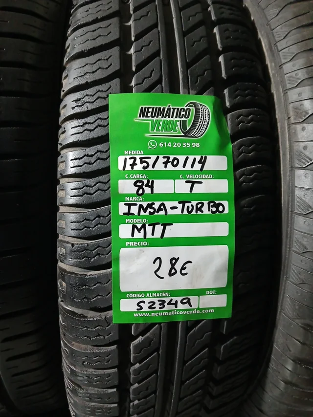 175 70 14 84T INSA-TURBO MTT
