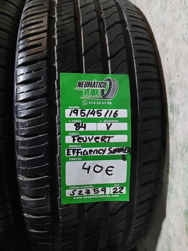 195 45 16 84V FEUVERT EFFICIENCY SUMMER 3