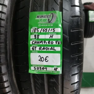 185 65 15 88H CHAMPIRO FE1 GT RADIAL