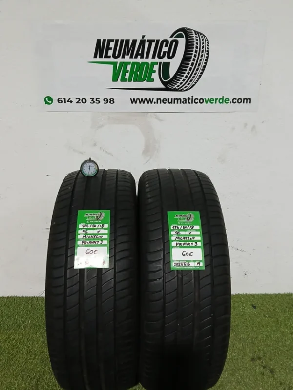 225 50 18 95V MICHELIN PRIMACY 3