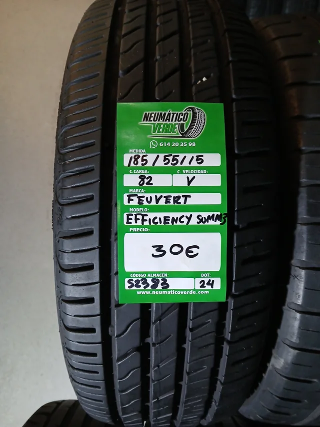 185 55 15 82V FEUVERT EFICIENTCY SUMMER 3 - Imagen 2