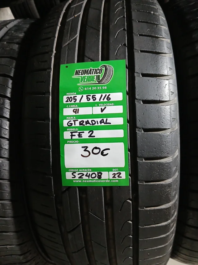 205 55 16 91V GT RADIAL FE 2