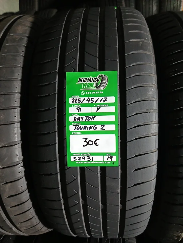 225 45 17 91Y DAYTON TOURING 2