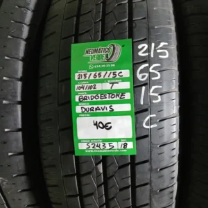 215 65 15C 104/102T BRIDGESTONE DURAVIS